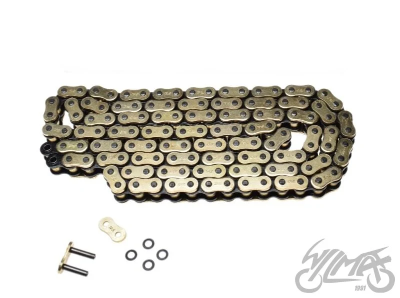 Łańcuch napędowy IRIS 530 X-RING — 130 ogniw, złoty — ujęcie 2