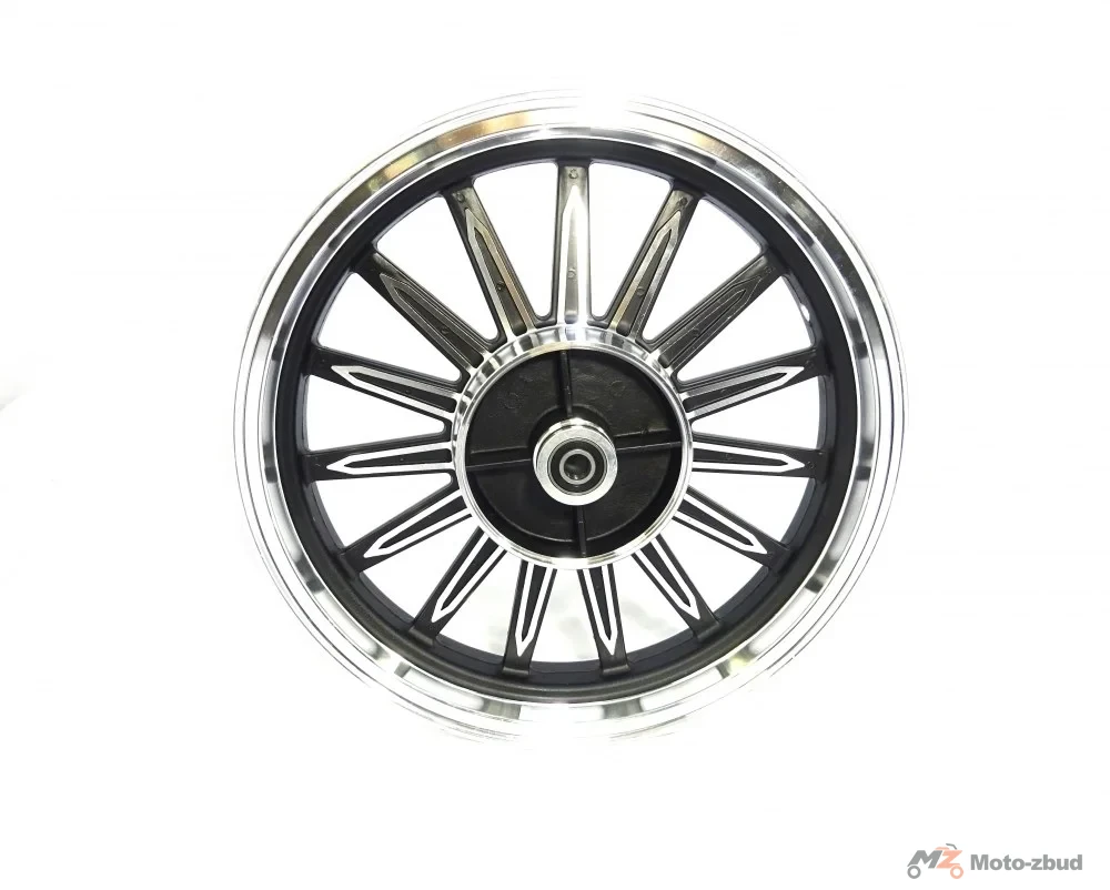 Junak M11 125 cm³ felga 15 × 3,00 koła tył (chromowano-czarna) (Euro v) — ujęcie 2