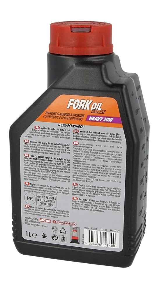 Olej do teleskopów 20 W MOTUL fork oil expert heavy 1 l — ujęcie 15