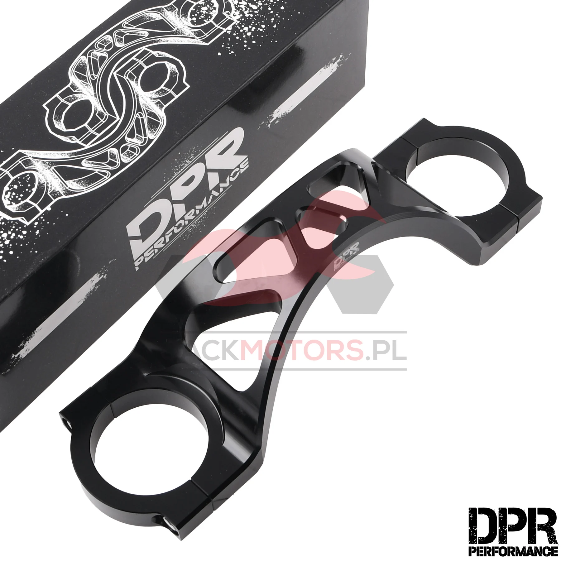 Stabilizator / rozpórka teleskopów Simson aluminium CNC czarna DPR Performance — ujęcie 1