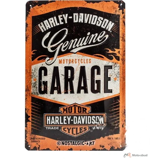 Tablica plakat 20 × 30 hd garage 22238