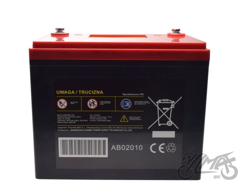 Akumulator Unit CNLFP60-12.8 LiFePO4 — 12,8 V / 60 Ah do pracy cyklicznej — ujęcie 2