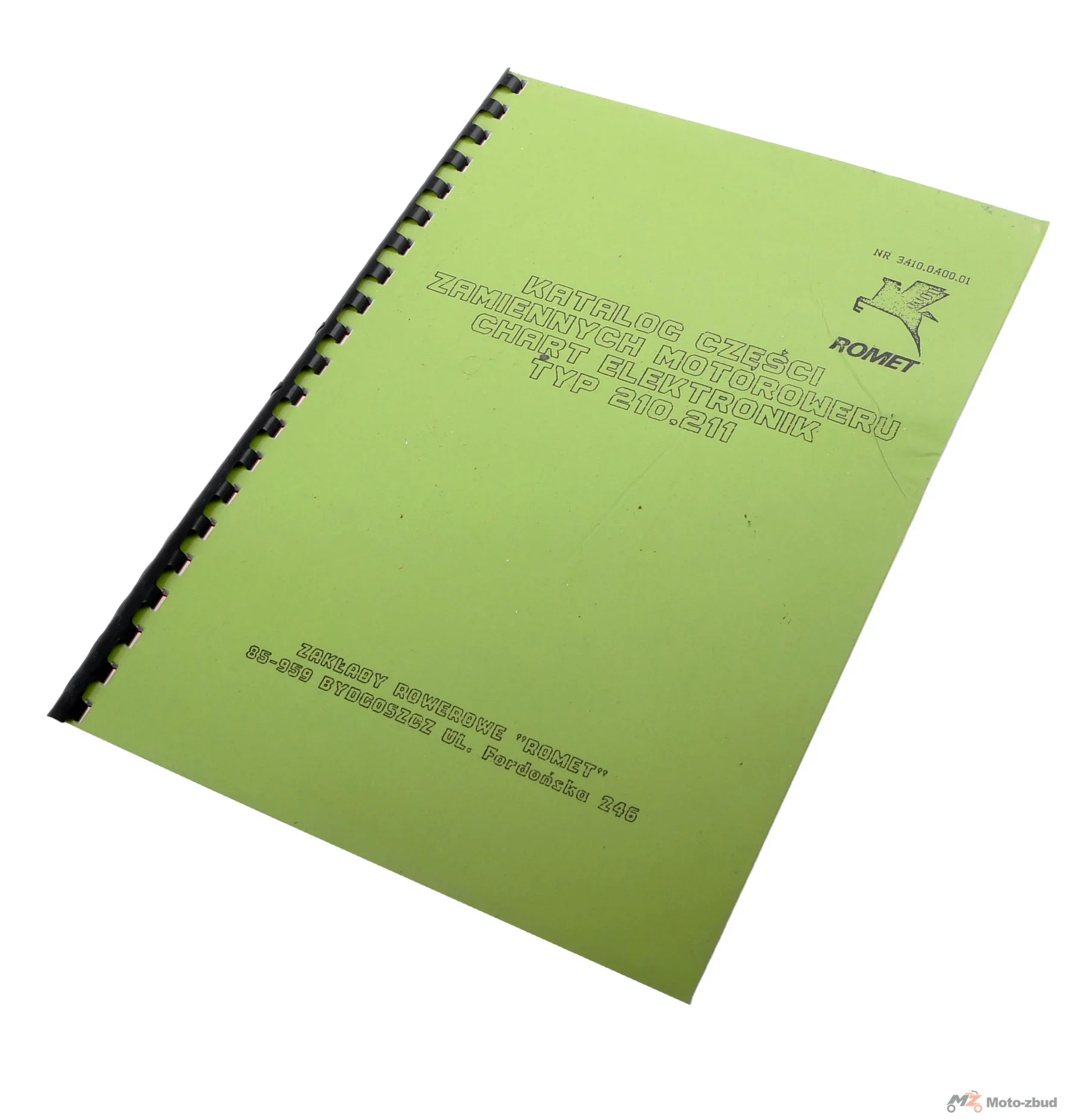 Katalog części Romet chart elektronik 210 / 211 PL