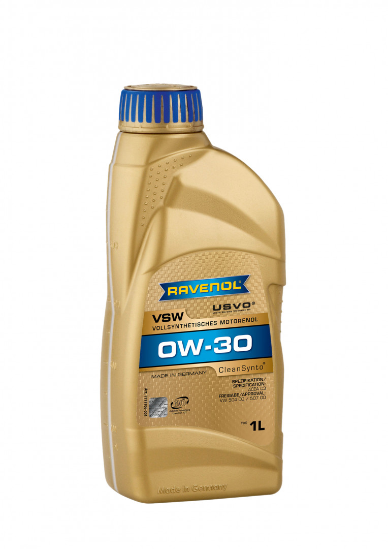 Olej silnikowy 0W-30 RAVENOL VSW Cleansynto — 1 l 1111106-001-01-999 — ujęcie 2