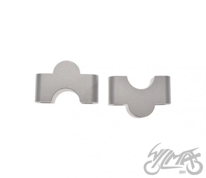 Aluminiowe mocowania kierownicy 28,5 mm — podwyższenie 30 mm — ujęcie 2