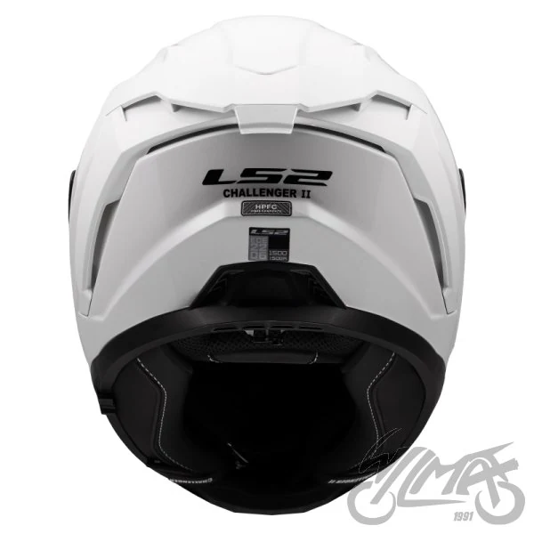 Kask LS2 FF817 Challenger II Solid White — rozmiar M — ujęcie 4