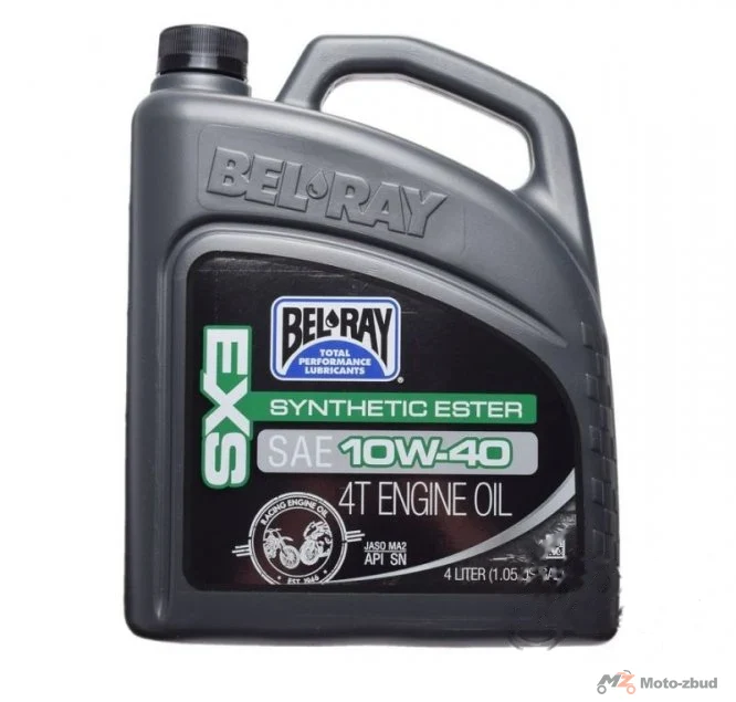 Olej syntetyczny Bel-Ray EXS Ester 4T 10W-40 — 4 l