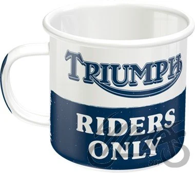 Kubek Triumph riders emaliowany 43228 — ujęcie 4