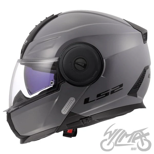Kask szczękowy LS2 FF902 Scope II Nardo Grey — M z Pinlockiem — ujęcie 2