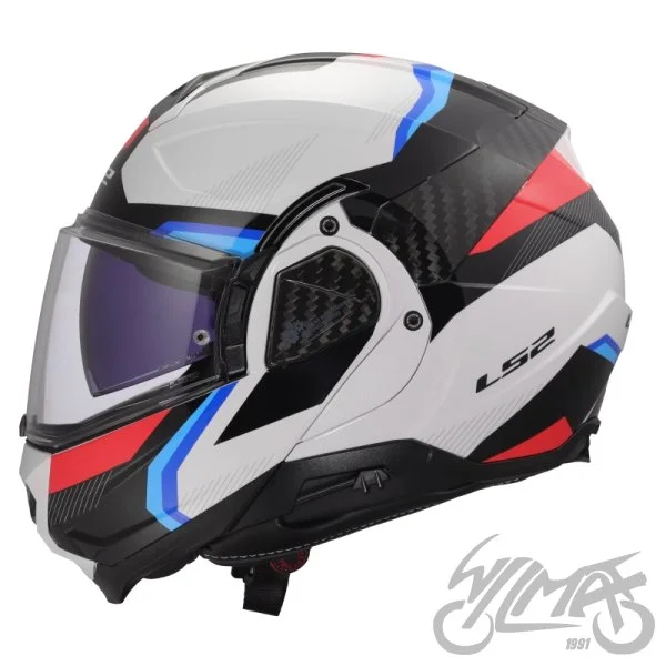 Kask LS2 FF910 advant II triple white blue red S — ujęcie 2