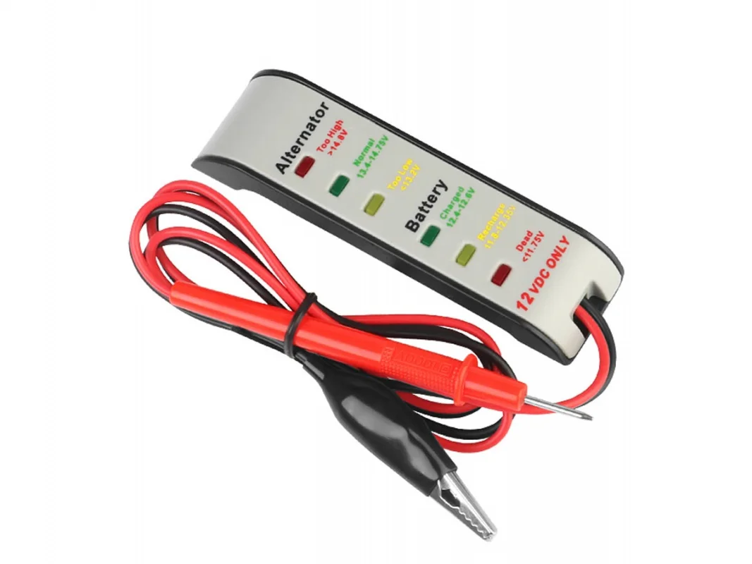 Tester akumulatora i alternatora 12 V