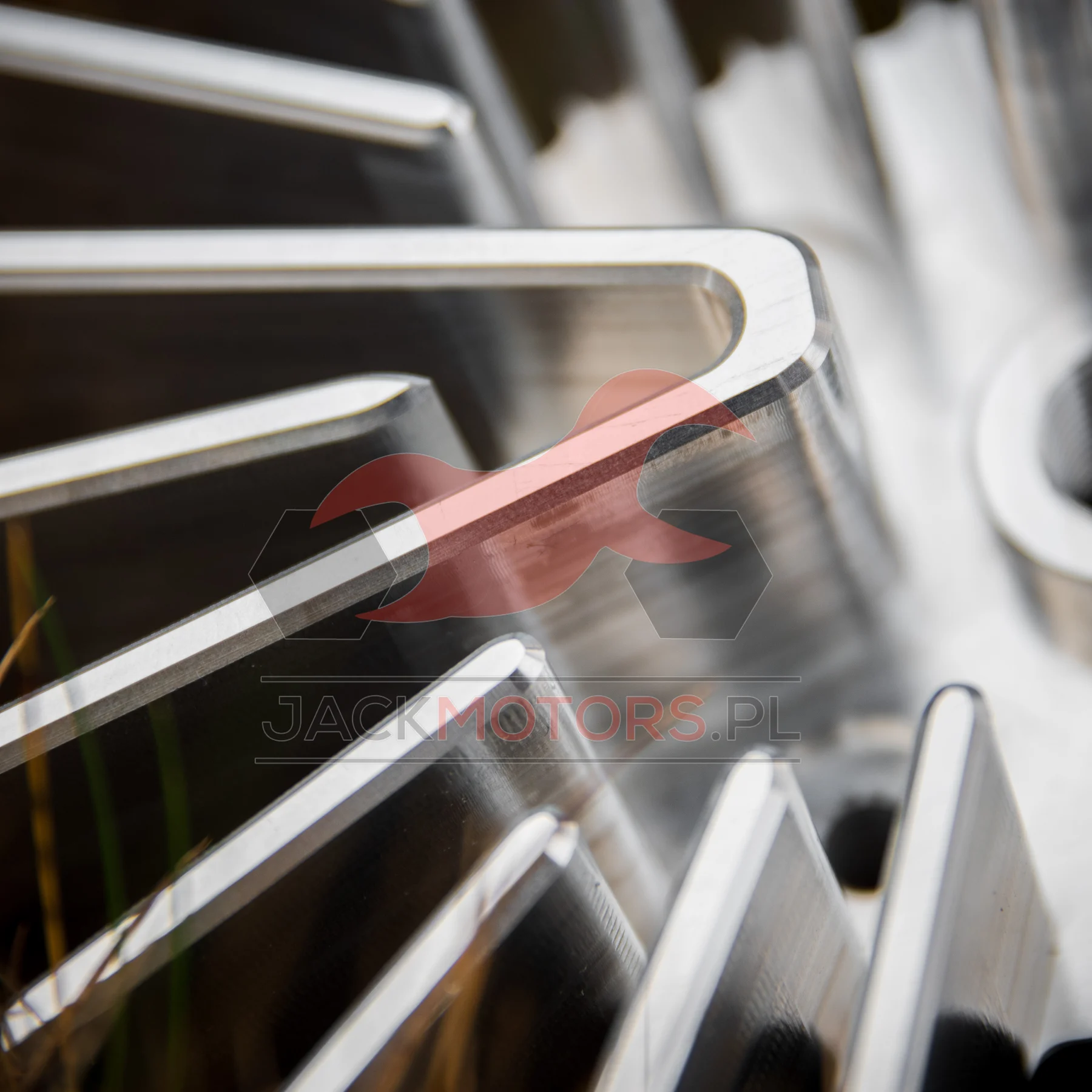 Głowica cylindra Jawa 50 40 mm tuning aluminium CNC słoneczko DPR Performance — ujęcie 3