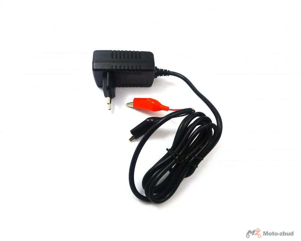 Ładowarka akumulatora motocyklowego / skuterowego 230 V/14,4 V (przewody 1,5m)