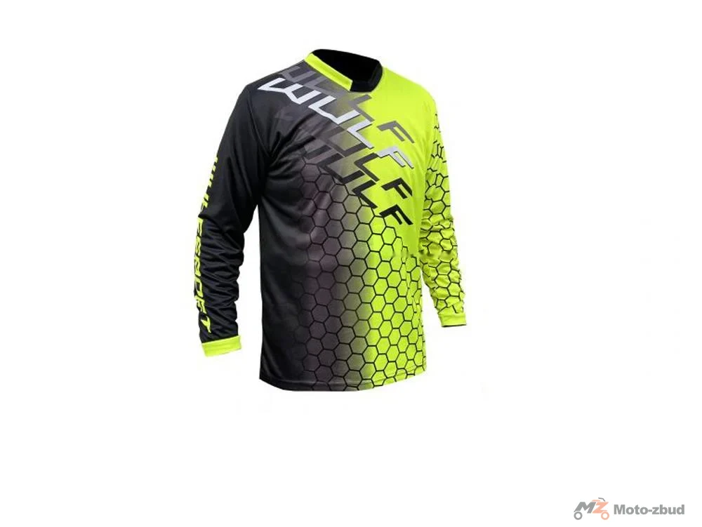 Bluza crossowa Wulf Adult Race Features Yellow XXL