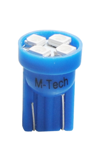 Żarówka LED W5W 0,6W12V 4SMD3528, 2 szt. M-Tech LB017B — ujęcie 4