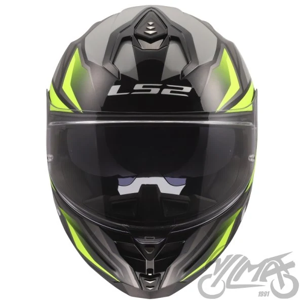 Kask LS2 FF817 Challenger II Viper Grey h-v y. — rozmiar M — ujęcie 3