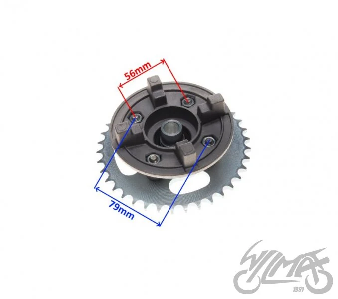 Zębatka tył 38z 428 do Shineray XY125-10D — komplet — ujęcie 5