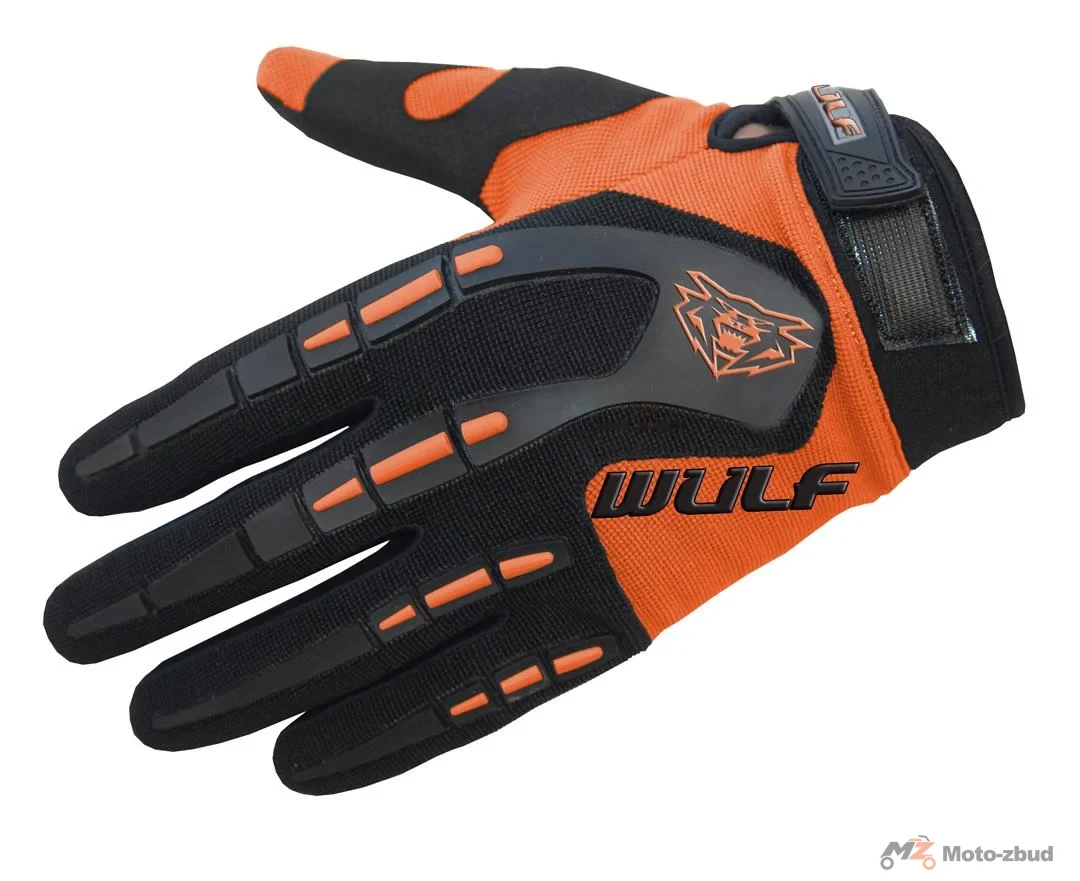 Rękawice crossowe Junior Wulf Attack Orange XXS