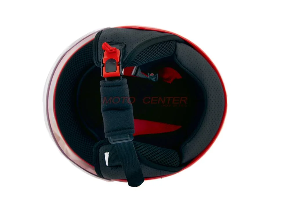 Kask motocyklowy otwarty dziecięcy BLEXX YA-215 czerwony M ECER22.06 — ujęcie 6