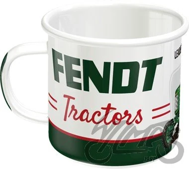 Kubek fendt tractors emaliowany 43227 — ujęcie 4
