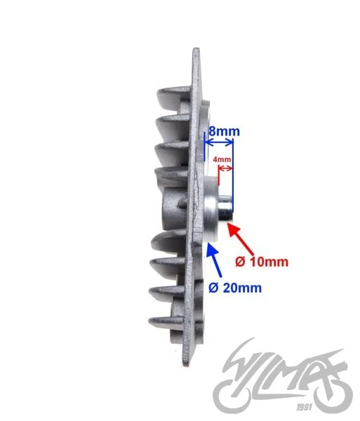 Pokrywa głowicy prawa 125 ccm cross 4T — ujęcie 2