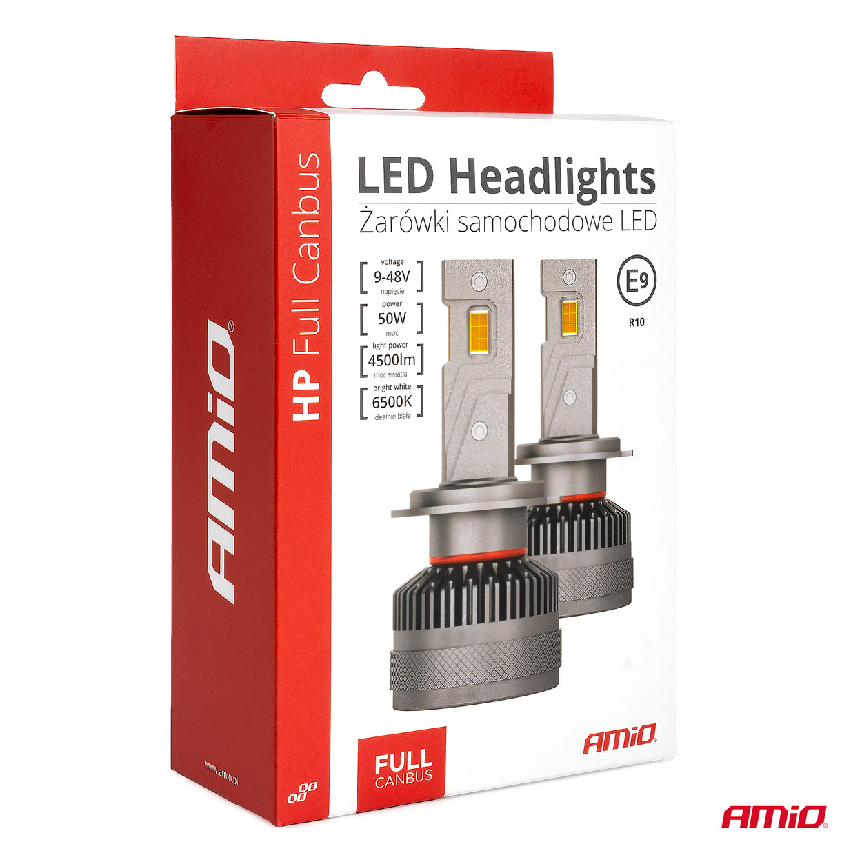 Żarówki samochodowe LED seria HP Full Canbus H3 12 V 24 V 6500K — ujęcie 7
