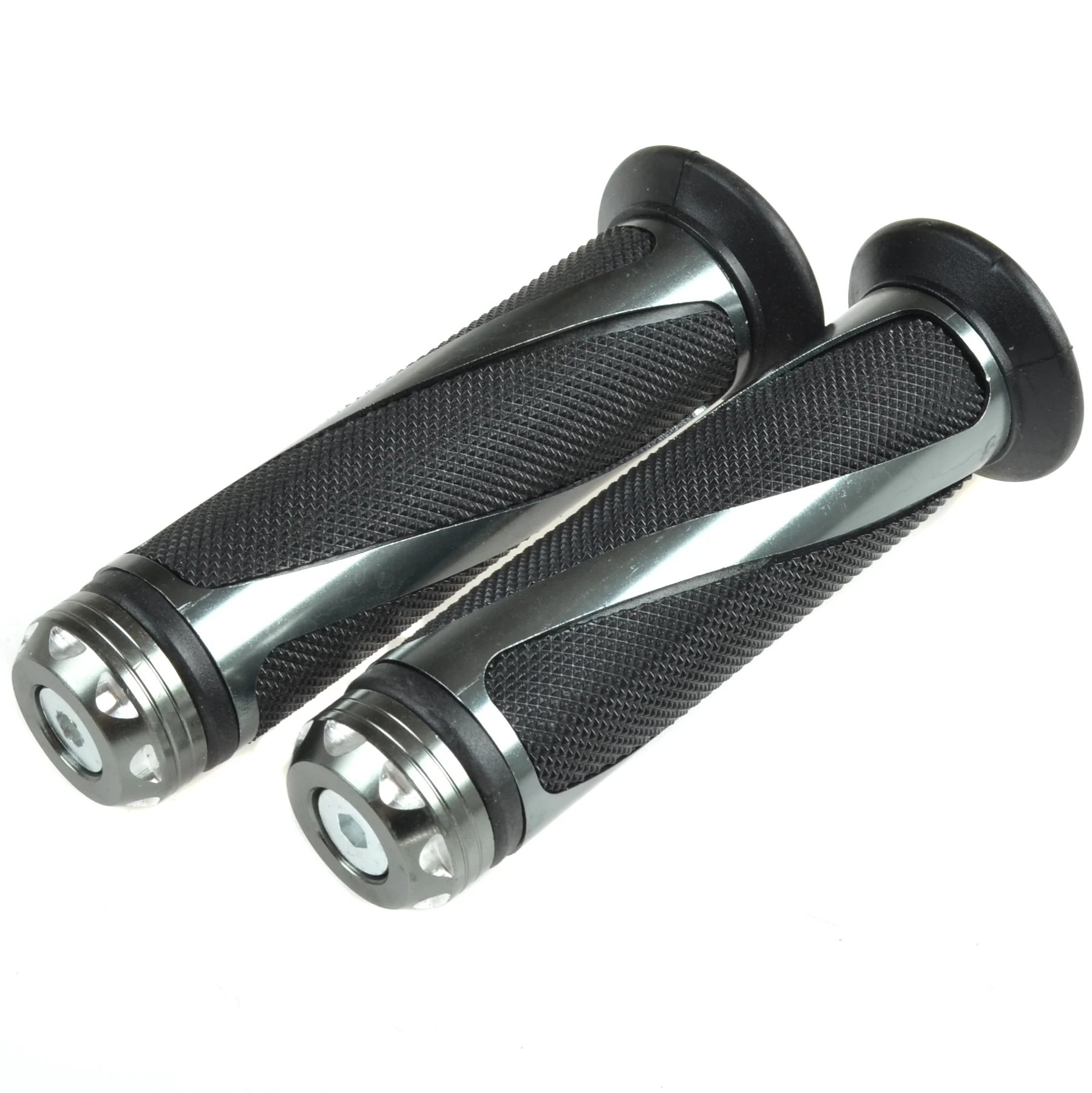 Guma manetki street aluminium titanium kpl.