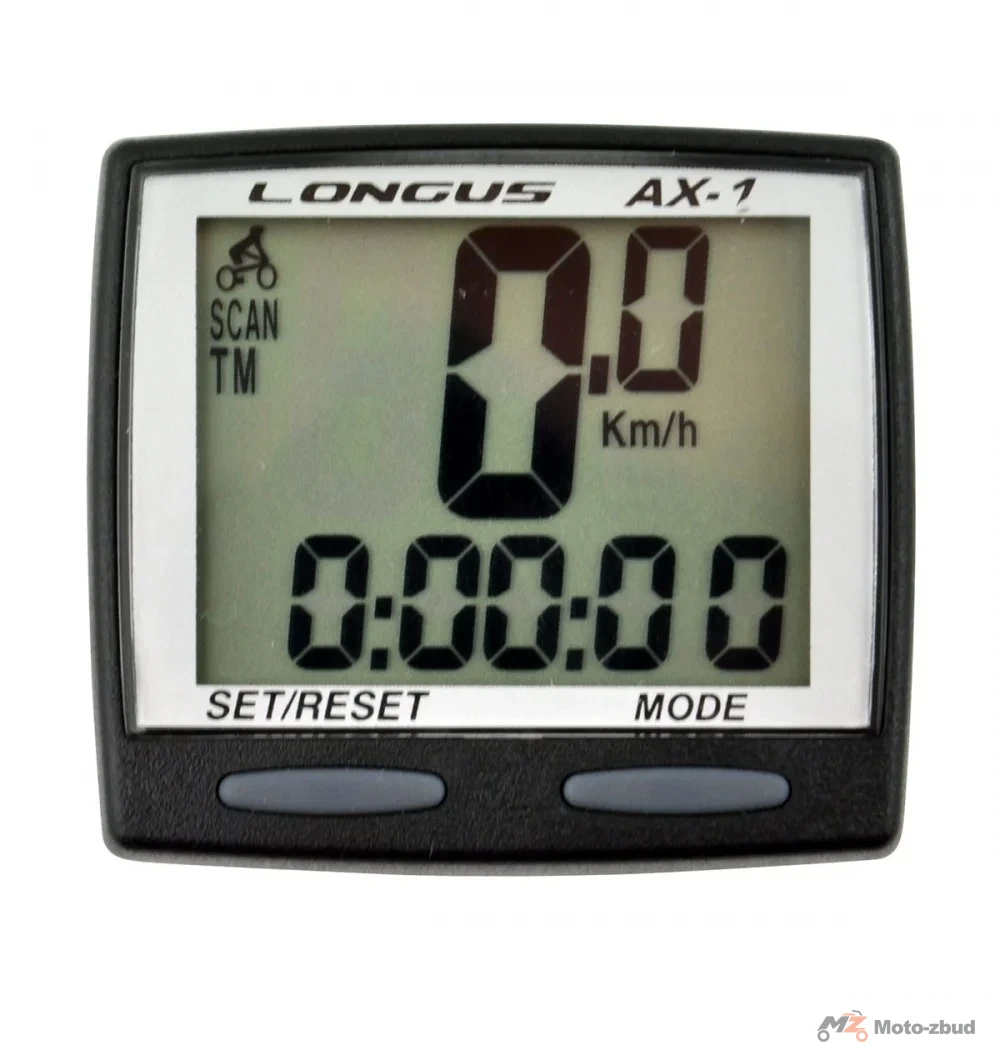 Komputerek 8 funkcyjny czarny AX1 Longus