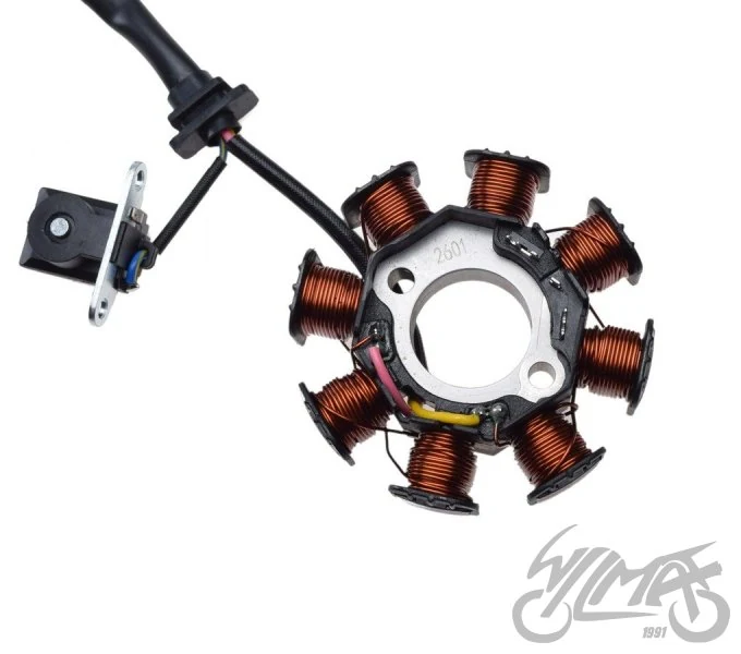 Stator do Longjia LJ125T-8M — 8 cewek — ujęcie 2