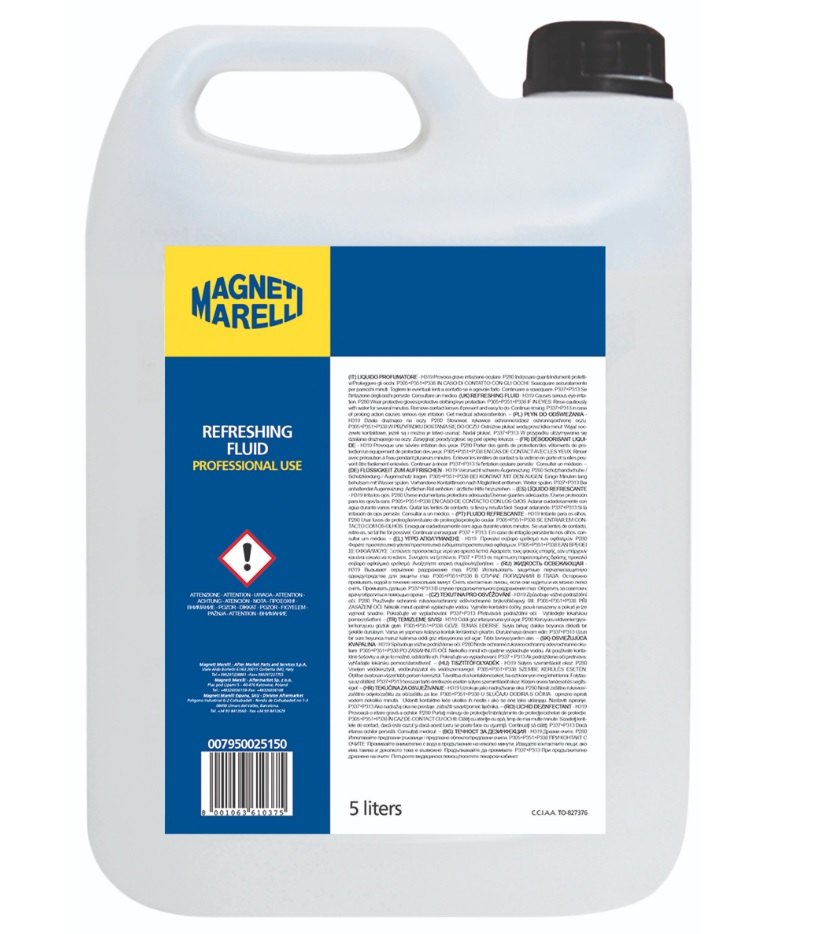Płyn do odświeżania klimatyzacji, 5 l Magneti Marelli 007950025150