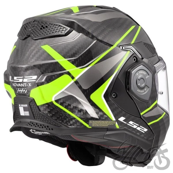 Kask LS2 FF901 Advant X C Future II H-V Yel. — rozmiar XS — ujęcie 5