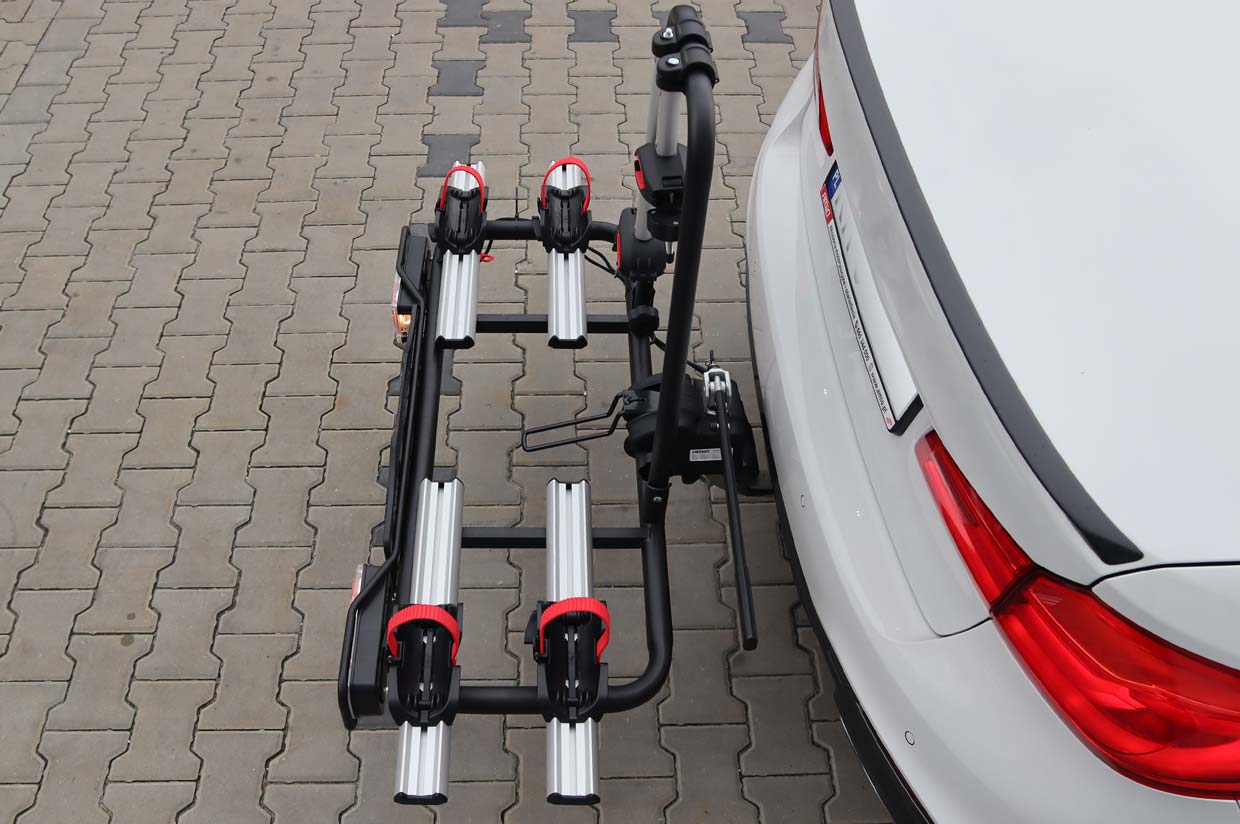 Bagażnik rowerowy samochodowy na hak - E-Bike - 2 rowery TBC-02/2 — ujęcie 4