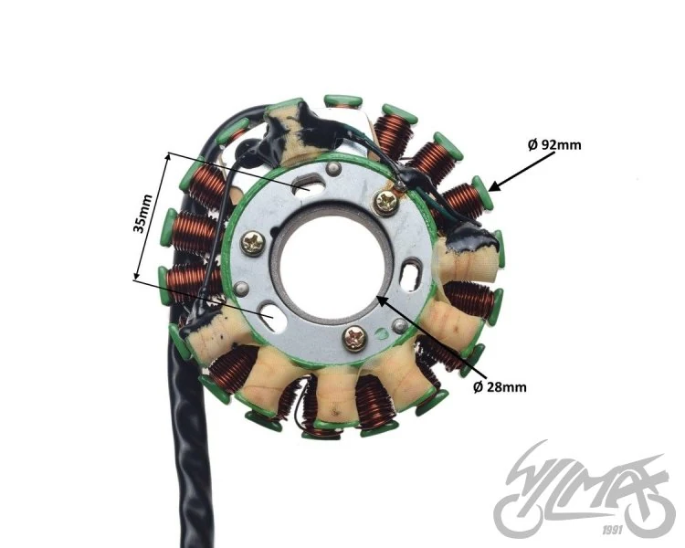 Stator 18 cewek do Husaberg 1999-2003 — ujęcie 2