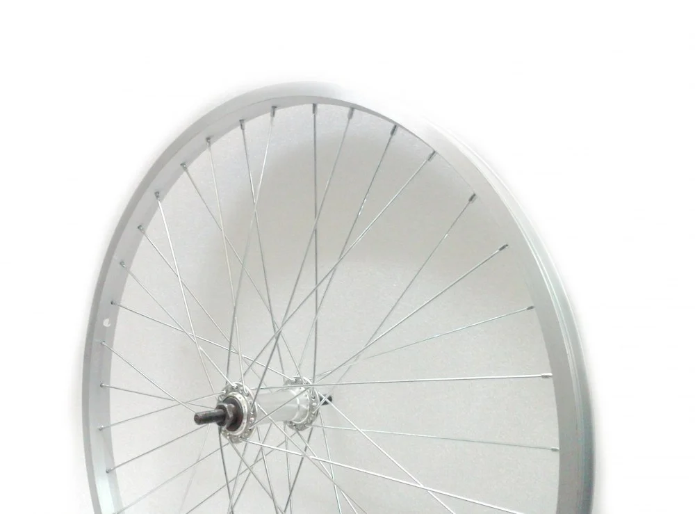 Koło przednie 26" atb aluminium/aluminium