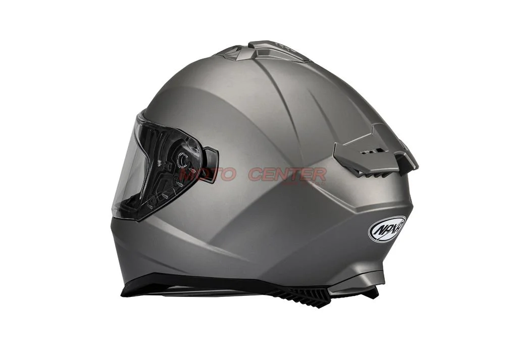Kask motocyklowy zamknięty Naxa F31 titanium XL Blenda+Pinlock — ujęcie 2