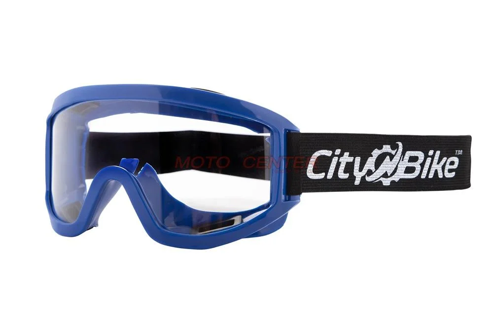 Gogle Cross City-Bike MD-889 niebieskie — ujęcie 1