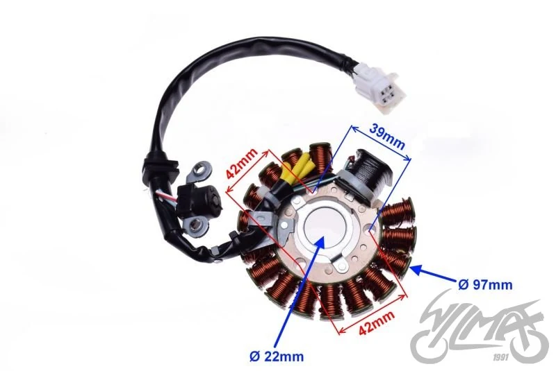 Stator 16 cewek do Yamahy Majesty — ujęcie 4