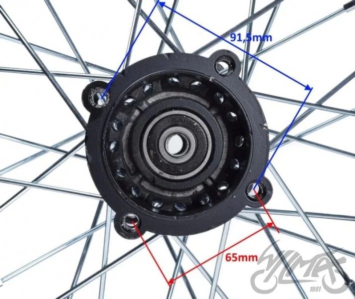 Koło tył 1.85-12 do pit bike Honda CRF50 — ujęcie 2