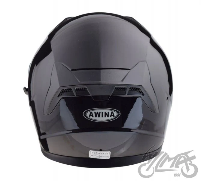 Kask otwarty Awina JK528, czarny — rozmiar M — ujęcie 4
