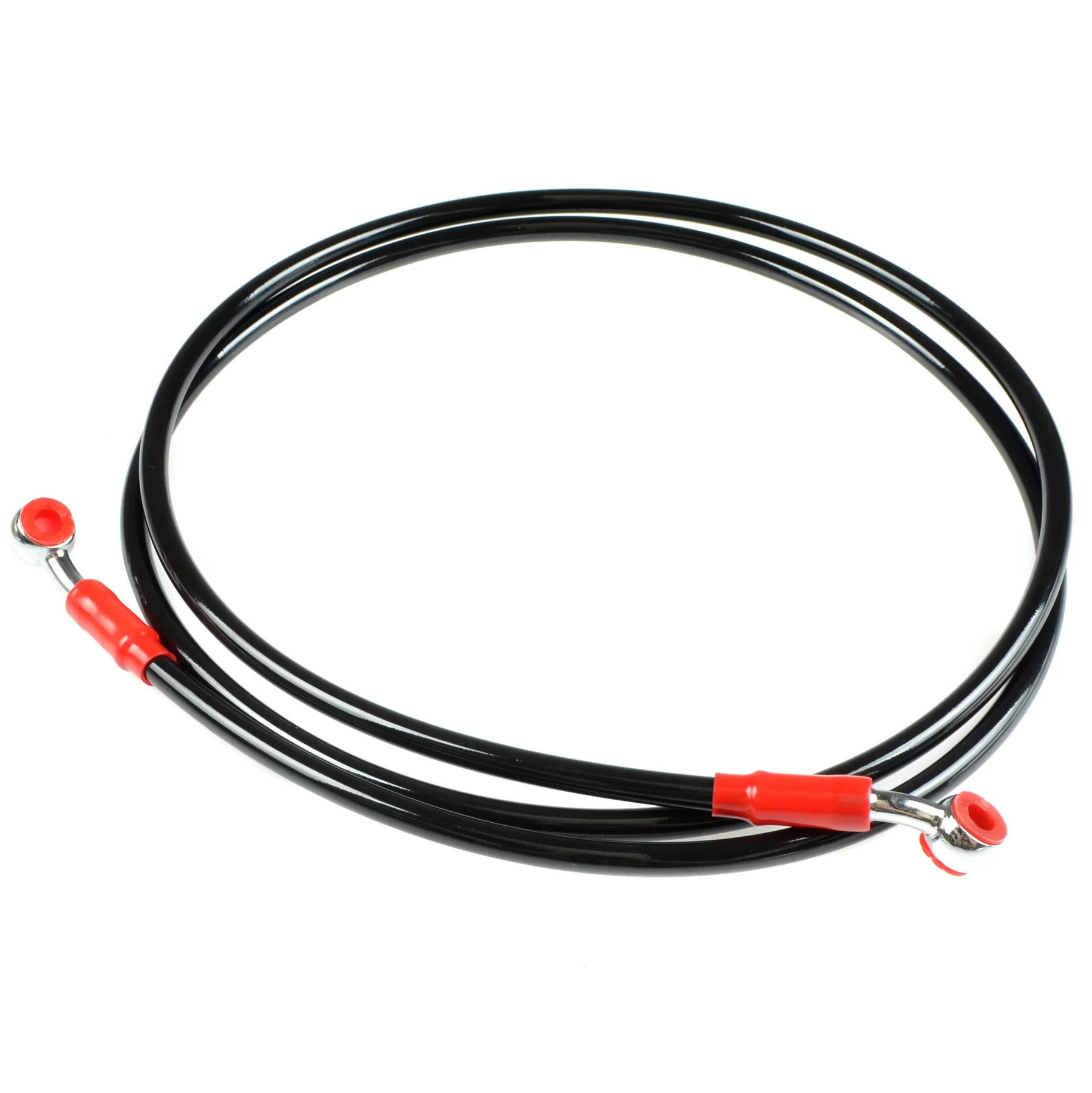 Przewód hamulcowy Racing Force V2 w oplocie 170 cm czarny — ujęcie 1