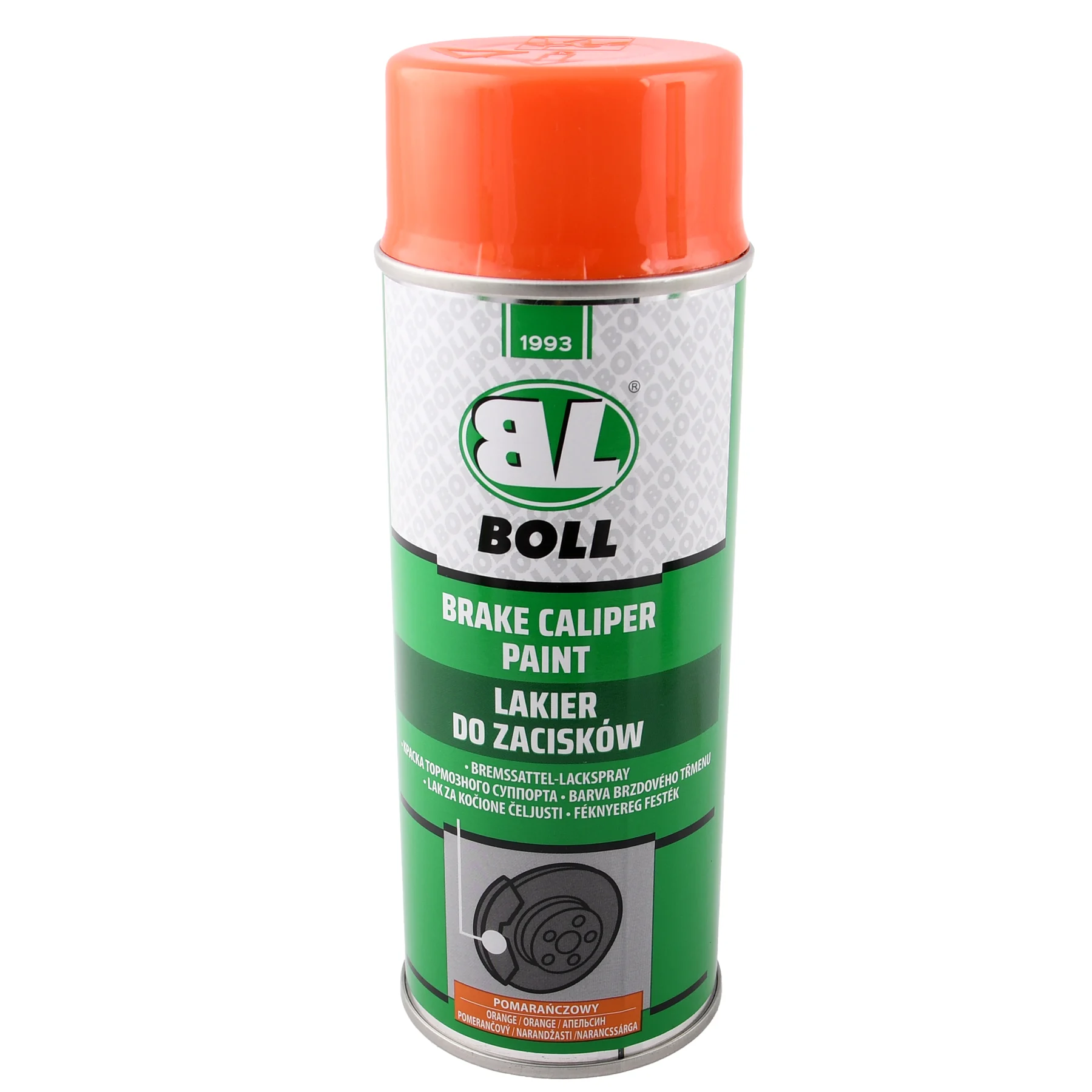 BOLL spray lakier do zacisków hamulcowych pomarańczowy 400 ml — ujęcie 1