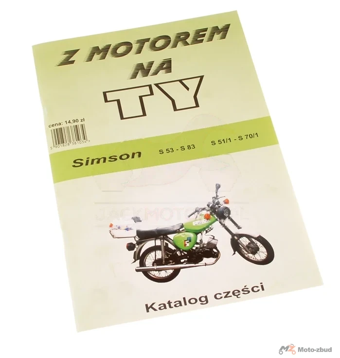 Katalog części Simson S51 S70 S53 S83 PL
