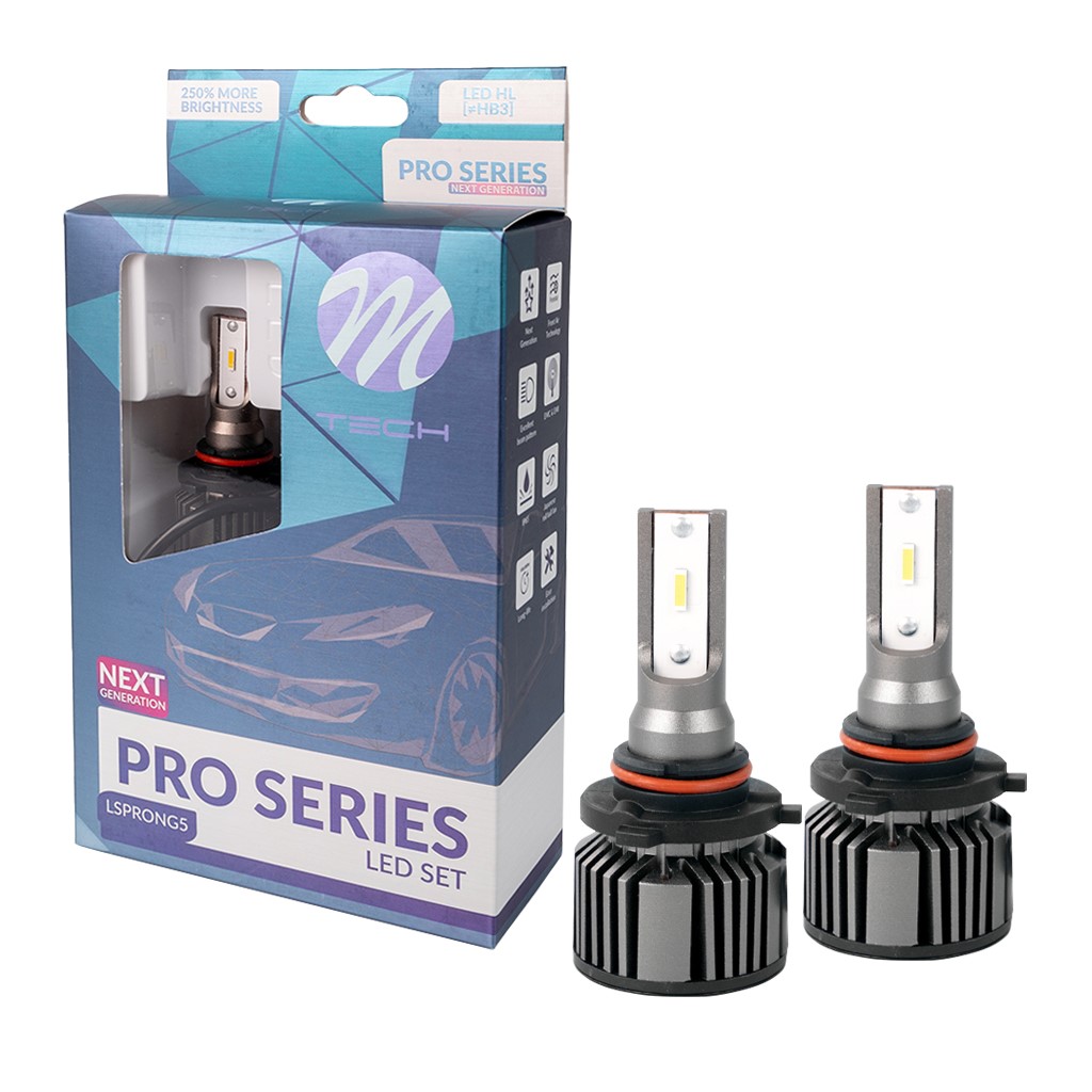 Żarówka LED HB3 12 V 40 W 5700K, 2 szt. M-Tech LSPRONG5 — ujęcie 5