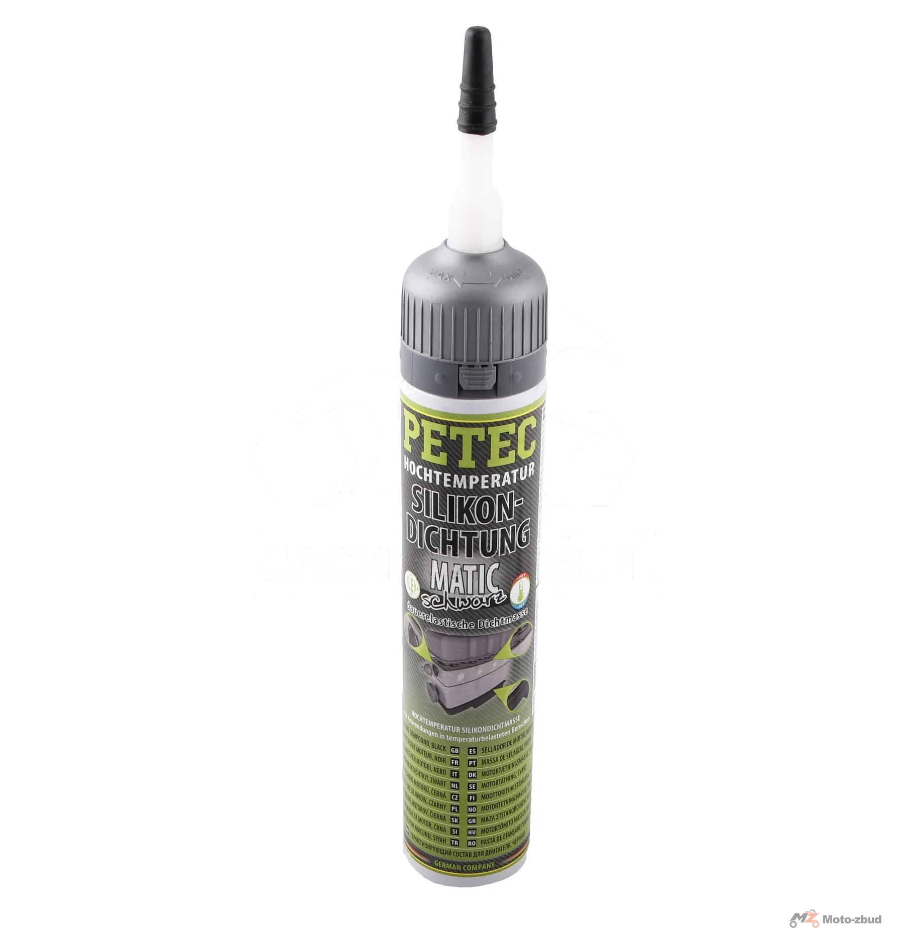 Silikon wysokotemperaturowy czarny Petec hochtemperatur silikondichtung matic 200 ml
