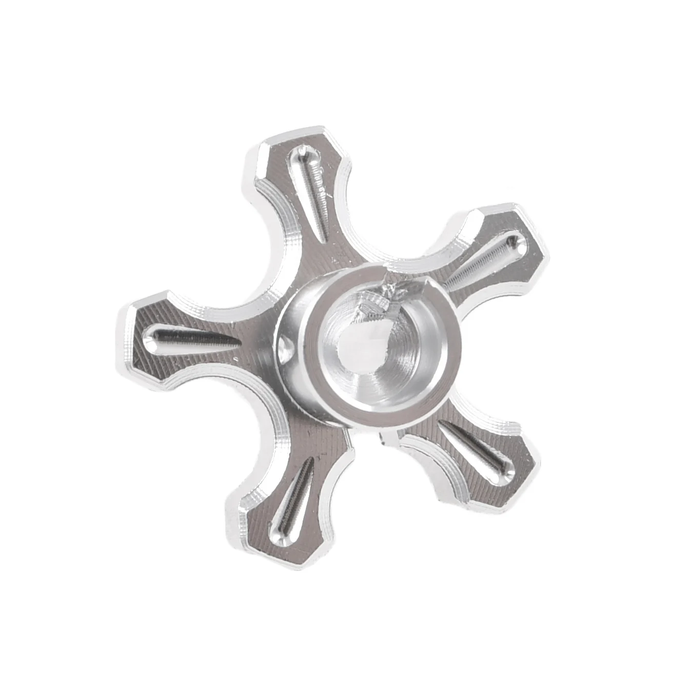 Napinacz linki M8 20 mm aluminium CNC srebrny V2 Racing Force — ujęcie 1