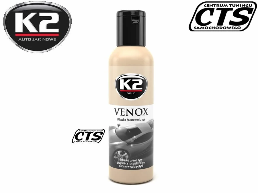 K2 VENOX mleczko do usuwania rys z gąbką — ujęcie 3
