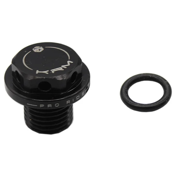 Korek oleju KRM Pro Ride CNC czarny MBK nitro / booster — ujęcie 1