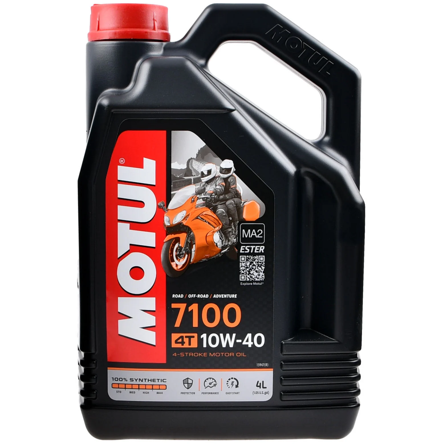 Olej Motul 7100 ester 4T 10W40 4 l — ujęcie 1