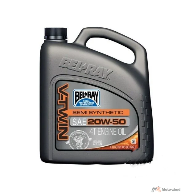 Olej półsyntetyczny Bel-Ray V-Twin 4T 20W-50 — 4 l