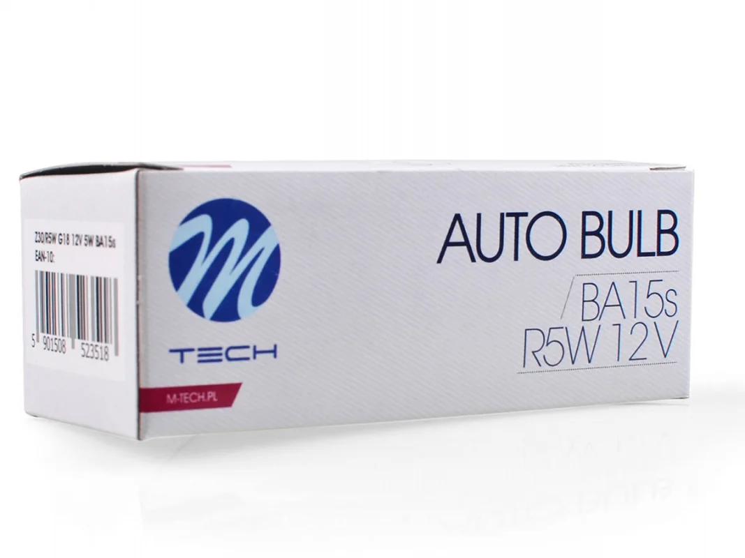 Żarówka BA15s G18 R5W 12V 5W M-TECH (10szt.) — ujęcie 2